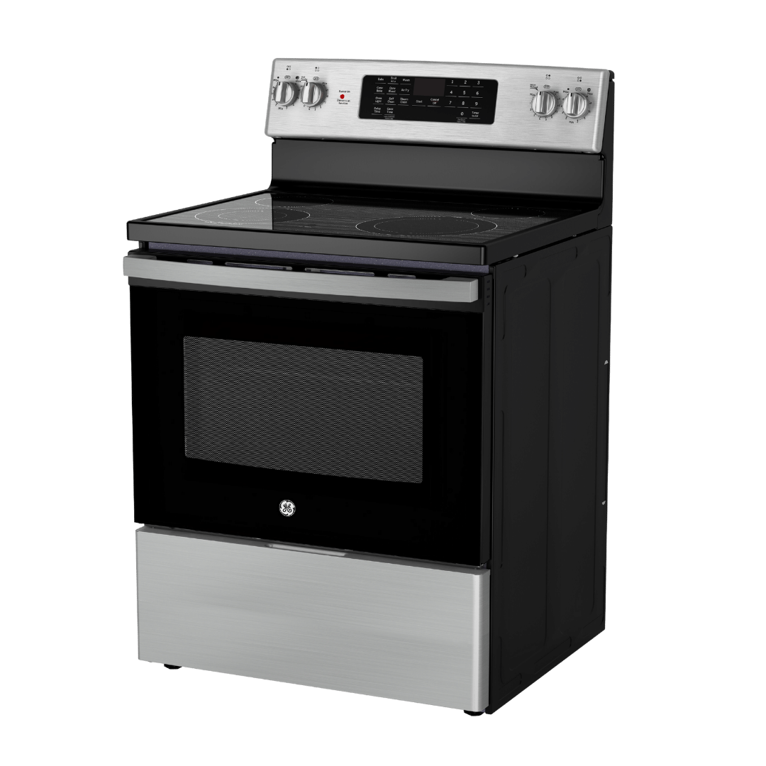 GE PROFILE Cuisinière à induction GE, autonettoyante, acier