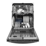 GE Profile 24" 45 dB Built-In Dishwasher with Tall Tub and 3rd Rack Black Stainless