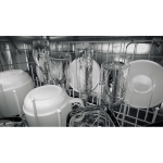 GE Profile 24" 45 dB Built-In Dishwasher with Tall Tub and 3rd Rack Black Stainless