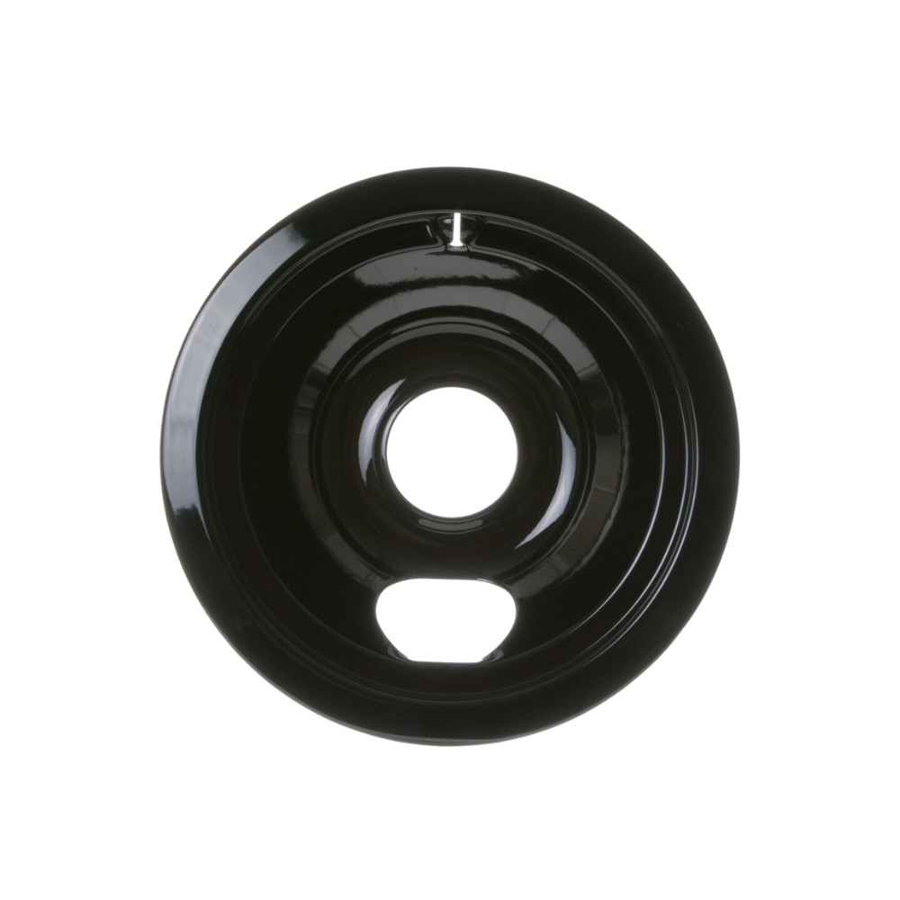 GE Drip Bowl 6'' black porcelain
