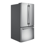 GE 20.8 ft³ French-Door Refrigerator Stainless Steel