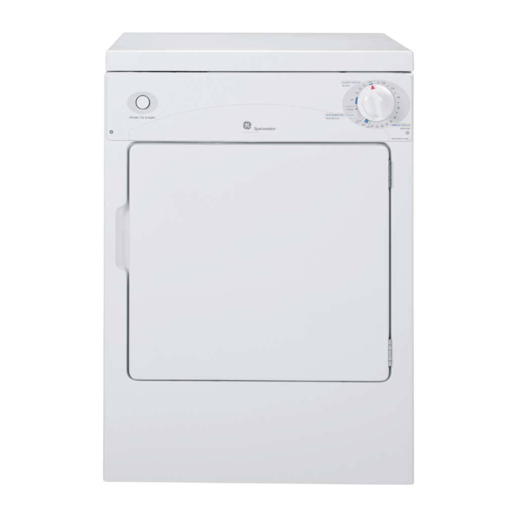 GE 24" / 3.6ft³ Portable Dryer 110V White